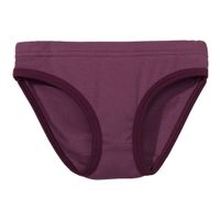 Slip meisjes van bio-katoen, mauve Maat: 122/128 - thumbnail