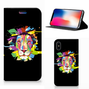 Apple iPhone X | Xs Magnet Case Lion Color