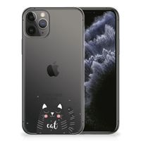 Apple iPhone 11 Pro Telefoonhoesje met Naam Cat Good Day