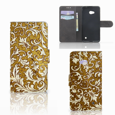Wallet Case Microsoft Lumia 640 Barok Goud