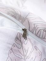 Nero Giardini HDCFHD Blad Print Dekbedovertrek Set Zonder Vulling (Kleur: Multi, Maat: 220 x 240)