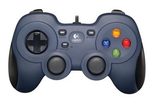 Logitech G F310 Gamepad PC Digitaal Zwart, Blauw, Multi kleuren