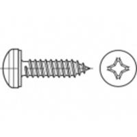 TOOLCRAFT TO-5444748 Plaatschroeven 38 mm Kruiskop Phillips 88981 Staal Galvanisch verzinkt 500 stuk(s)