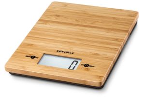 Soehnle KWD Bamboo Keukenweegschaal Weegbereik (max.): 5 kg Zwart