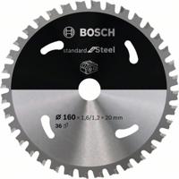 Bosch Accessories Bosch 2608837749 Cirkelzaagblad 160 x 20 mm Aantal tanden: 36 1 stuk(s) - thumbnail