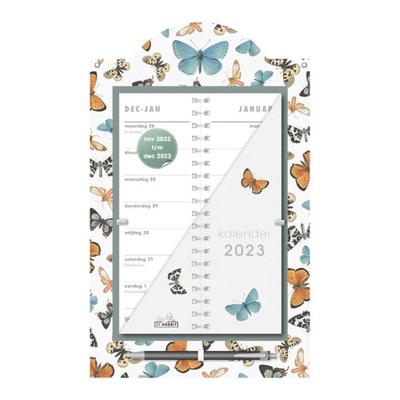 Omslagkalender Luxe Vlinders 2023 - Spiraalgebonden (8719231170230)