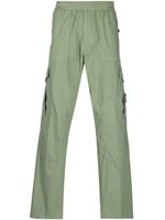 Stone Island pantalon droit à patch logo - Vert