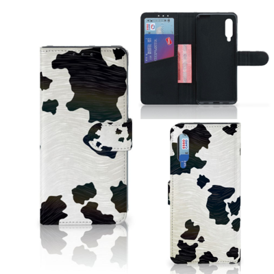 Xiaomi Mi 9 Telefoonhoesje met Pasjes Koeienvlekken Xiaomi Mi 9 Telefoonhoesje met Pasjes Koeienvlekken