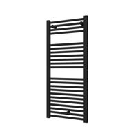 Designradiator BWS Palian met Zijaansluiting 111,1x50 cm 519 Watt Donkergrijs Structuur