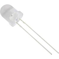 TRU COMPONENTS 1577502 Bedrade LED Geel Rond 8 mm 8500 mcd 25 ° 20 mA