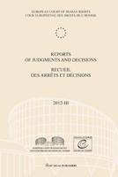 Reports of judgments and decisions / recueil des arrets et decicions - Paperback (9789462400481)