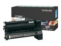 Lexmark C7720KX C772 tonercartridge zwart extra hoge capaciteit 15.000 pagina's