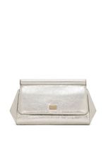 Dolce & Gabbana pochette Sicily en cuir à rabat - Argent