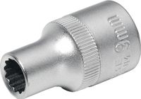 Promat Dopsleutelbit | 1/2 inch 12-kant | sleutelwijdte 14 mm | lengte 40 mm - 4000821254 4000821254