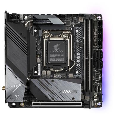 GIGABYTE Z590I ULTRA, socket 1200 moederbord RAID, Gb-LAN, WLAN, BT, Sound, Mini-ITX GIGABYTE Z590I ULTRA, socket 1200 moederbord RAID, Gb-LAN, WLAN, BT, Sound, Mini-ITX
