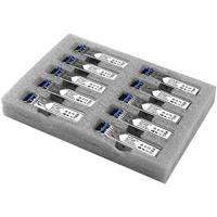 StarTech.com Gigabit LWL SFP Transceiver Module, Cisco GLC-LH-SM compatibel, SM/MM LC, 550m, Mini GBIC 10-pack, 1000Base-LX/LH