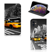 Apple iPhone 11 Book Cover New York Taxi