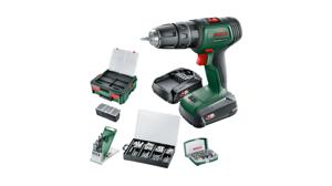 Bosch Home and Garden Universal Impact 18V Accu-klopboormachine Incl. lader, Incl. koffer