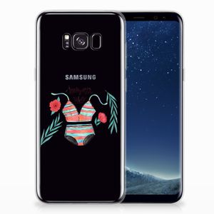 Samsung Galaxy S8 Plus Telefoonhoesje met Naam Boho Summer