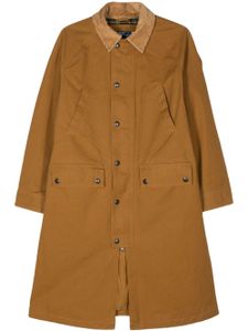 Polo Ralph Lauren manteau en coton à poches - Marron