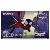 Sony BRAVIA 9 QLED (XR l Mini LED), 190 cm (75 inch), 4K HDR Google Smart TV (2024), speelfuncties voor Playstation 5, IMAX geoptimaliseerd, Dolby Vision Atmos, Chromecast, AirPlay, 120 Hz 75XR90