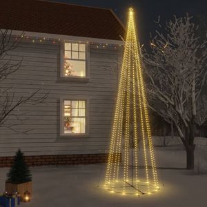 Kegelkerstboom 1134 LED's warmwit 230x800 cm