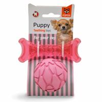 Fofos melkbot & bal puppy speelgoed roze