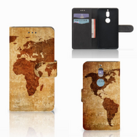 Nokia 7 Flip Cover Wereldkaart