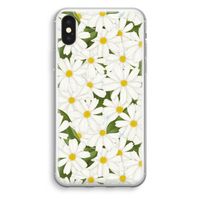 Summer Daisies: iPhone X Transparant Hoesje - thumbnail