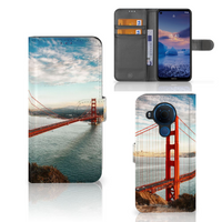 Nokia 5.4 Flip Cover Golden Gate Bridge - thumbnail