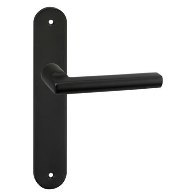 Impresso Redhill Deurkruk Met Ovaal Deurschild Blind Met Schroef Zwart Impresso Redhill Deurkruk Met Ovaal Deurschild Blind Met Schroef Zwart