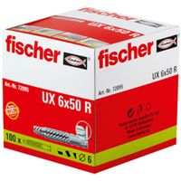 Fischer UX 6 x 50 R Universele pluggen 50 mm 6 mm 72095 100 stuk(s) - thumbnail