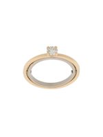 Charlotte Chesnais bague Elipse en or 18ct, or blanc et diamants