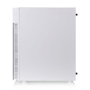 Thermaltake CA-1X3-00M6WN-00 Midi-tower Gaming-behuizing Wit 3 voorgeïnstalleerde LED-ventilators, Zijvenster