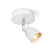 Home sweet home alba LED opbouwspot Ø 11,5 cm wit