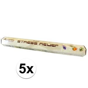 5 pakjes wierook stokjes anti stress 20 stuks   -