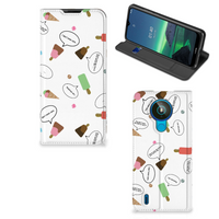 Nokia 1.4 Flip Style Cover IJsjes - thumbnail