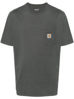 Carhartt WIP t-shirt en coton à patch logo - Vert