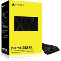 Corsair Premium Individueel omhulde Type-5 PSU Kabels - Pro Kit - Zwart