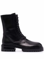 Ann Demeulemeester bottines en cuir - Noir - thumbnail