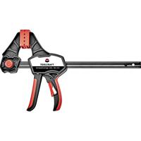 TOOLCRAFT 1544398-1 Eénhandsklem 150 x 85 mm 1500 Nm Spanbreedte (max.):150 mm Afmeting, lengte: 380 mm Afm. werkbereik