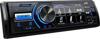 JVC Kd-X561Dbt USB-Autoradio, met DAB+, Bluetooth en 3 Inch Tft-Kleurendisplay, Achteruitrijcamera-Ingang, Aux-Ingang, Mp3, Dsp, 4 X 45 Watt, Zwart