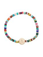 LUIS MORAIS bracelet Scarab en or 14ct à perles - Multicolore