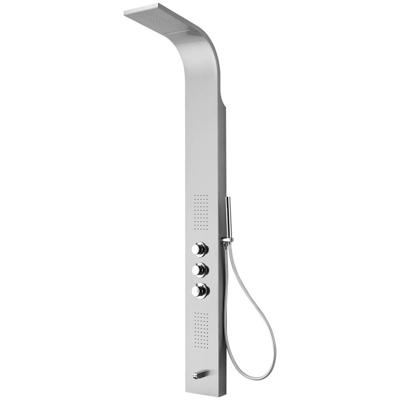 Sanigoods Great douchepaneel met massagejets en waterval mat chroom Sanigoods Great douchepaneel met massagejets en waterval mat chroom