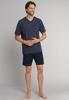 Schiesser Schiesser shortama 159617 heren donkerblauw