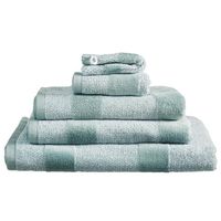 Beddinghouse Badtextiel Sheer Stripe Groen- Washandje (16x22 cm) - Set van 3