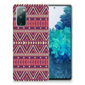 Samsung Galaxy S20 FE TPU bumper Aztec Paars