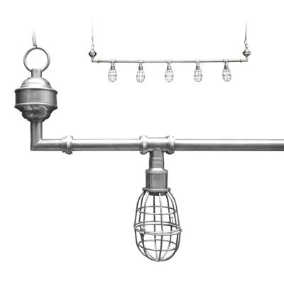 Hanglamp Sandford silver Hanglamp Sandford silver