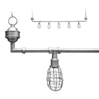 Hanglamp Sandford silver