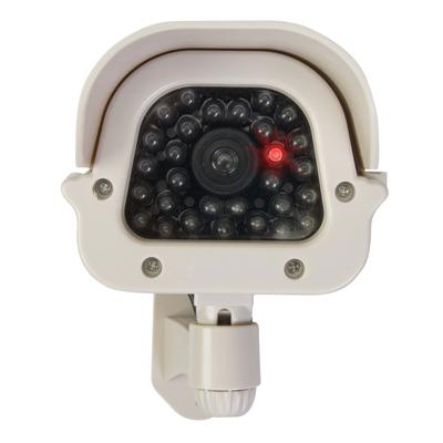 Silverline Zonnepaneel Aangedreven Dummy CCTV Beveiligingscamera met LED - Zonnepaneel Aangedreven Silverline Zonnepaneel Aangedreven Dummy CCTV Beveiligingscamera met LED - Zonnepaneel Aangedreven